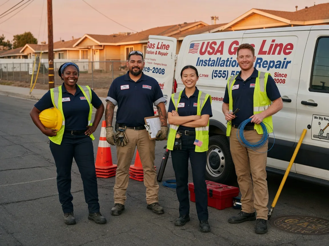 Gas Line Installation company in Winchester, OR